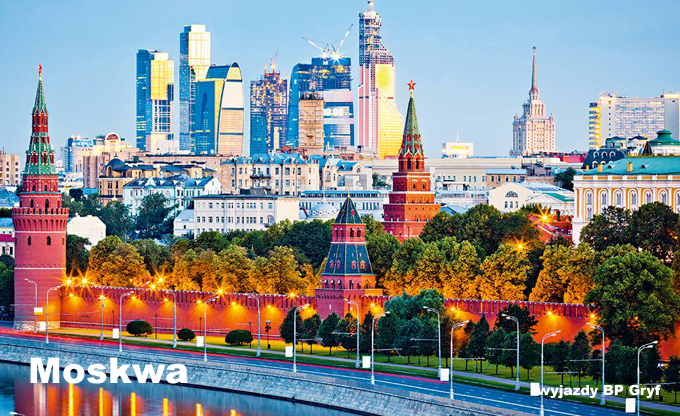 Moskwa wyjazdy samolotem weekend i Sylwester